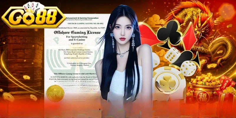 Giấy Phép Hoạt Động 1 go88 Giấy phép hoạt động sự cam kết cho uy tín cổng game