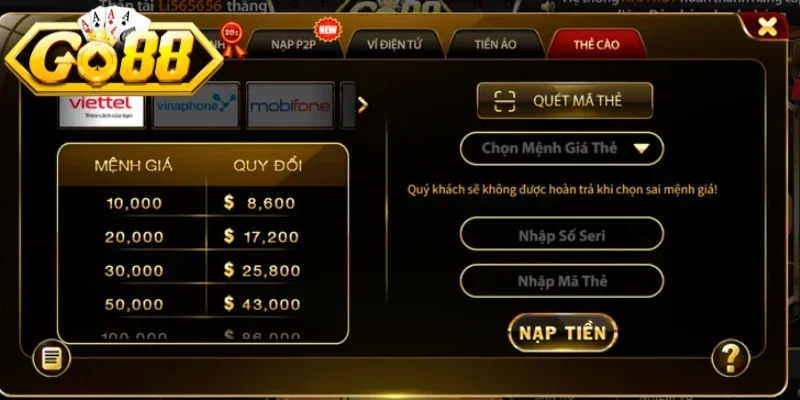 Hướng dẫn giao dịch cấp vốn cụ thể cho hội viên