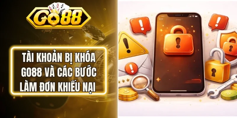 Tài Khoản Bị Khóa Go88 Và Các Bước Làm Đơn Khiếu Nại